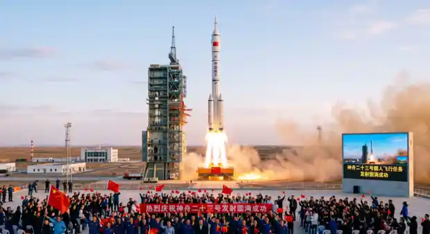 Successful launch of China's 'Shenzhou-23' space mission