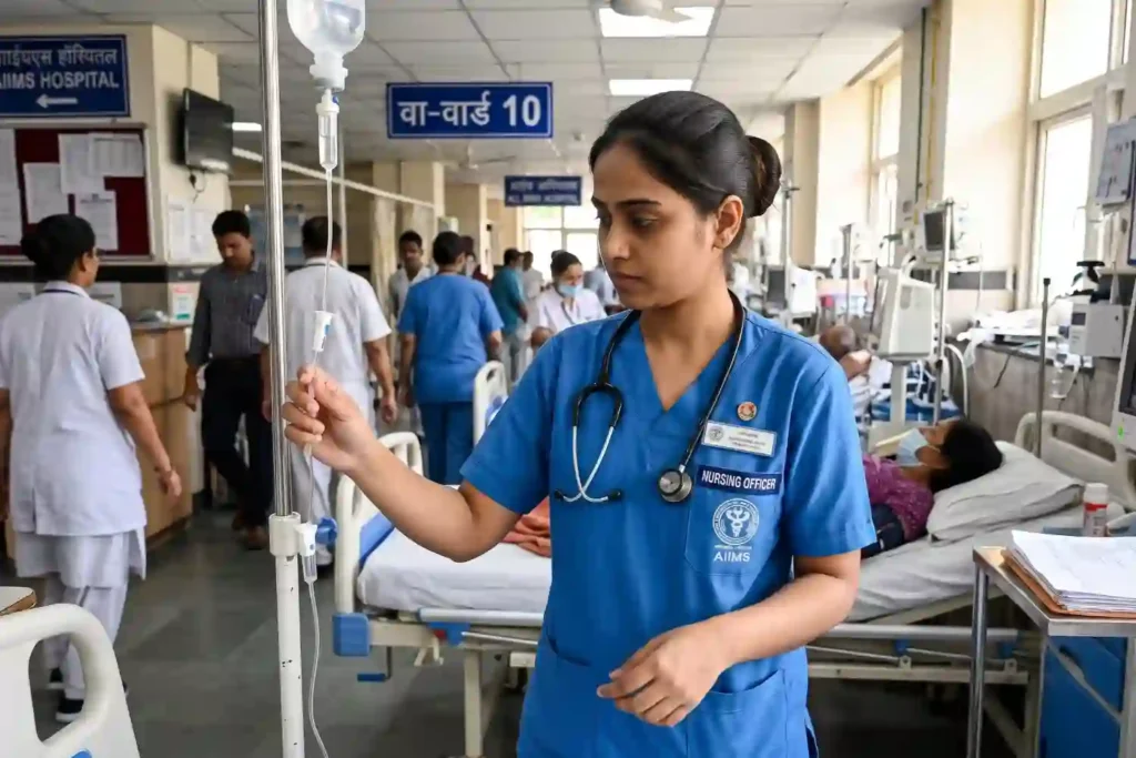 AIIMS Nursing Officer Bharti 2026